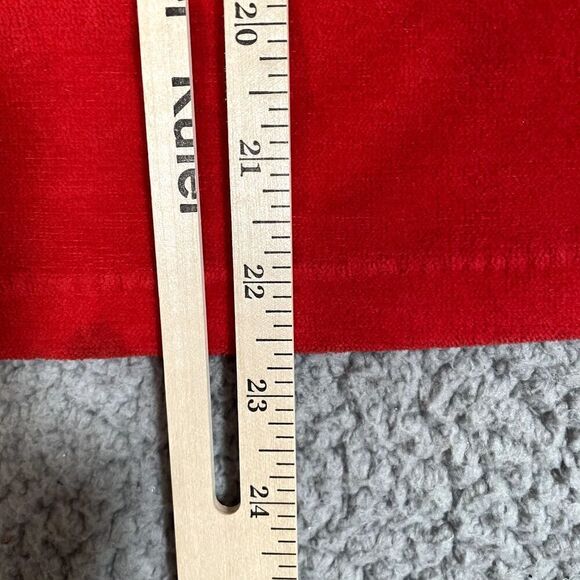 Vintage Terry Sweatshirt Women's Pullover Crew Neck 70s 80s Red Sweater Medium - Picture 4 of 5